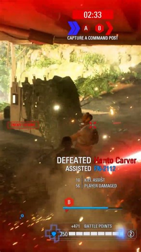 Kylo Ren walks through smoke | Battlefront II #battlefront2