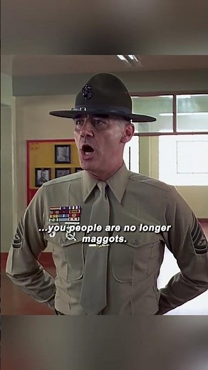 Full Metal Jacket / Hartman’s brutal speech on killer instincts / #MarineCorpsTraining
