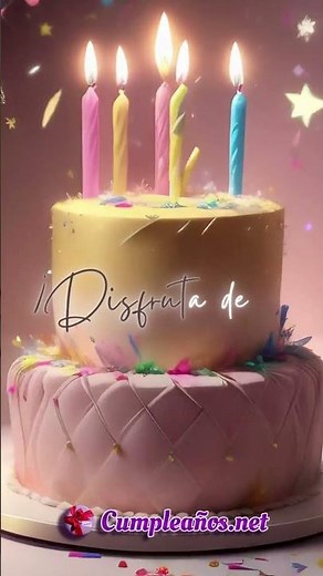 🎂 Deseos de Cumpleaños con Tartas AI 🥳 |#felicitaciones #deseosdecumpleaños