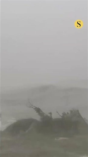 Squall hits Prince Frederick, Maryland