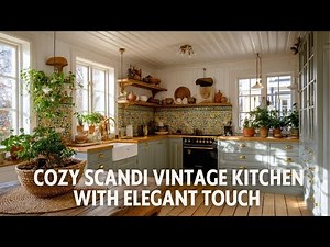 Create a Cozy Scandi Vintage Kitchen with Ferm Living’s Elegant Touch