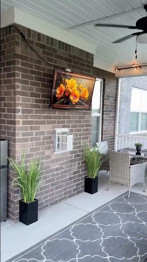 I Finally Cleaned Our Back Porch | Summer Porch Refresh ✨
