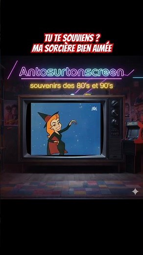 Tu te souviens ? Générique de Ma Sorcière bien aimée #souvenir #70 #80 #90
