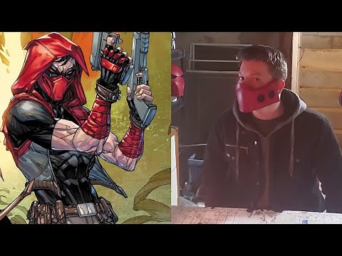 HOW TO Make a Red Hood Mask (tutorial)