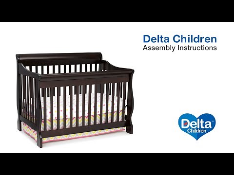 Delta Children Eclipse 4-in-1 Crib Assembly Video