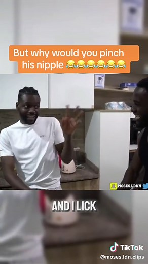 But why will you pinch his nips though 😂😂😂😂 full video out now on YouTube #mosesldn #mesoblow #ldngang #funny #funnymoments #fypシ゚viral🖤tiktok #trending #fypシ゚viral @MosesLdn @MESOBLOW