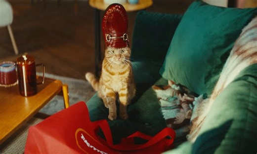 TK Maxx turns an accidental cat-in-a-loafer moment into fashion's next big thing in its new ad