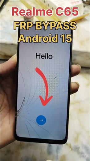 Realme C65 FRP Bypass Android 15 #frpbypass #googlebypass