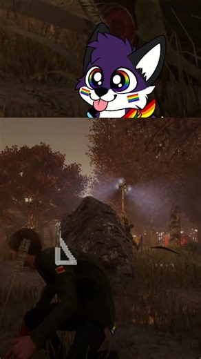 Des Didnt See Me Haha #furry #deadbydaylight #furries #streamer #horrorgame #livestream #pngtuber