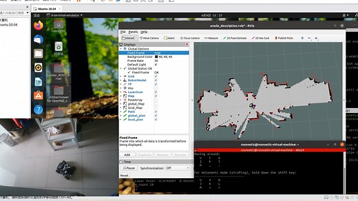[ROS] 自制底盘gmapping宿舍建图、地图保存，树莓派麦克纳姆轮小车