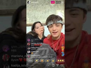 Asher ángel and Annie LeBlanc live