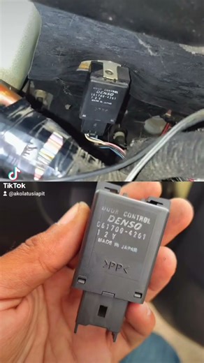 Toyota Avanza 2003-2006 Door Lock Relay / Central Lock Module Location. #toyotaavanza #centrallock