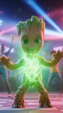 Groot Dance in a cute and funny way