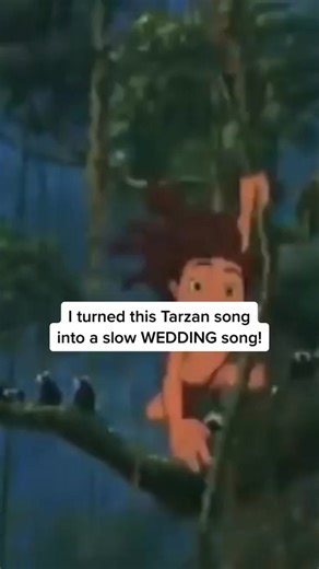 I turned this Tarzan song into a slow wedding song 🥰 #fypシ #singer #disney #wedding #music #tarzan | James Barrera