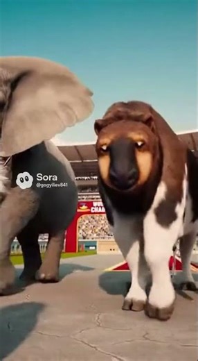 Every animal going to fartt contest. #pov #foryou #animals #farts #funny