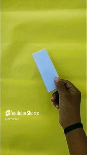 How to make a paper whistle.