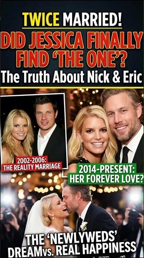 Jessica Simpson Married Twice! From Nick Lachey to Eric Johnson 💔➡️❤️