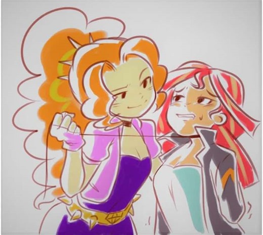 dni if u think fhis is a darkship they are both adults who can consent Die #sundagio #mlp #mlpeg #yuri #fyp