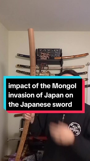 a side quest from @Steven Bell 's video about the impact of the Mongol invasion of Japan... on the evolution of the Japanese #sword