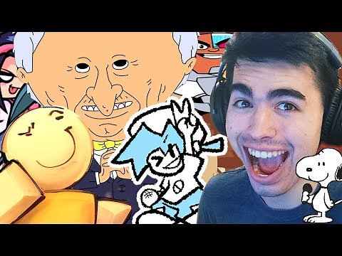 MUST SEE FNF MODS! | FNF WEEKLY, FUNKIN' PEANUTS, HELLO JOHN DOE AND SO MANY MORE!! (FNF MODS LIVE!)