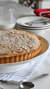 ✨Torta Cappuccina Modenese✨As promised here is the full video recipe this this Italian tart made with a luscious frangipane filling, over a layer of cherry preserve, all over a buttery, tender pasta frolla crust. It’s just as good as it looks 🙌🏻❤️Full recipe in profile, and comments 🥰INGREDIENTSFor the crust (for an 11-inch tart pan):* 6 oz (170 g) unsalted butter, softened* 1/2 cup (100 g) sugar* 2 large eggs * 1/4 teaspoon salt* 2 1/2 cups (300 gr) all-purpose flourFor the filling:* 4 oz (1