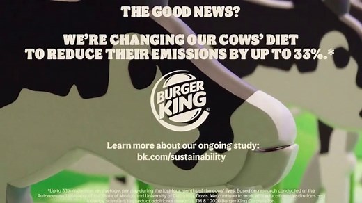 Burger King TV Spot, 'Cow Farts & Burps'