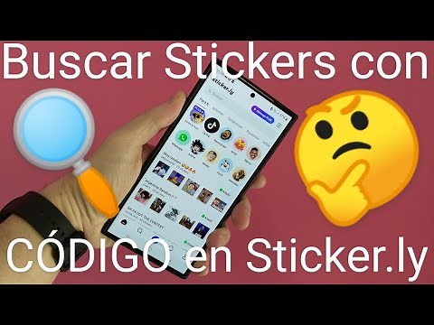 📱🔍 Como BUSCAR STICKERS en STICKER.LY con CÓDIGO FÁCIL y RÁPIDO