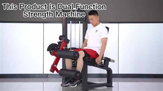 GC-5055-1 Commercial Gym Machine Pin-Loaded Medium Loader for Body Building Steel Leg Curl and Extension