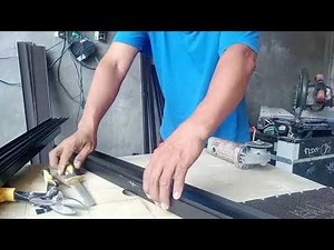 SLIDING WINDOW " FABRICATION INSTALLATION " Step by step.. how to? PART 2