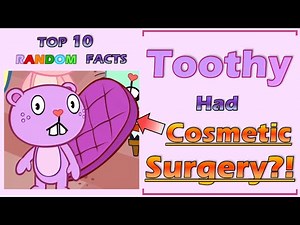 TOOTHY Had Cosmetic SURGERY?! TOP 10 RANDOM FACTS