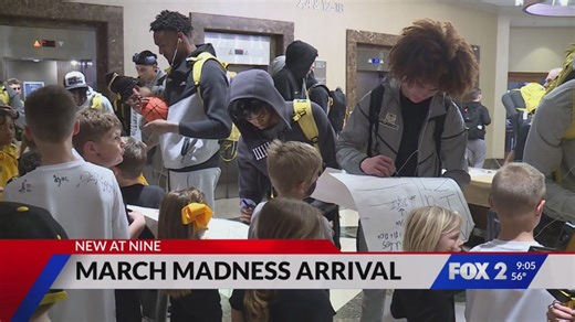 Mizzou Tigers arrive in STL as March Madness excitement grows