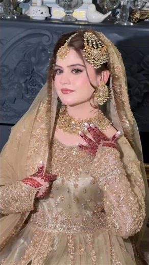 Nikkah bride look 💫Muslim Bride Makeup Tutorial🙈 #nikkahbride #bride #makeup #bridal #bridalmakeup