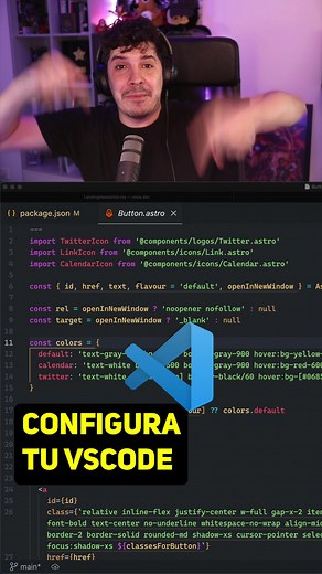 🔥 CONFIGURA tu VSCODE para PROGRAMAR 10X #vscode #visualstudiocode #microsoft #vscodetips #vscodetheme