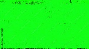 The effects of retro noise and malfunction of TV, computer monitor screen. Glitches and static noise green screen overlay of video transmission, bad signal distortion Stock Video