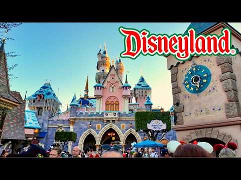 Disneyland Full Park Walkthrough & Ambience | Complete 4K Virtual Tour