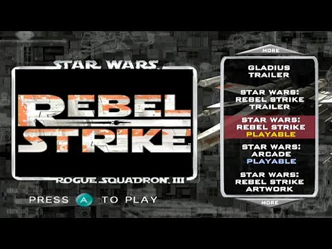 Star Wars Rogue Squadron III: Rebel Strike - Limited Edition Preview Disc (Gamecube Preview)
