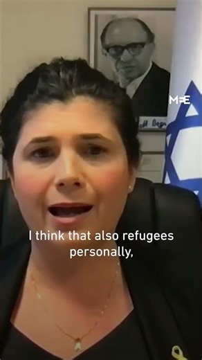 Israeli Deputy Foreign Minister Sharren Haskel pressed on proposed Gaza 'voluntary' migration plans