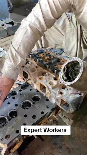 Expert Cylinder Head Resurfacing Skills Demonstrated