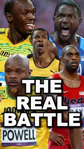 Usain Bolt vs Yohan Blake vs Justin Gatlin vs Tyson Gay vs Asafa Powell 100m