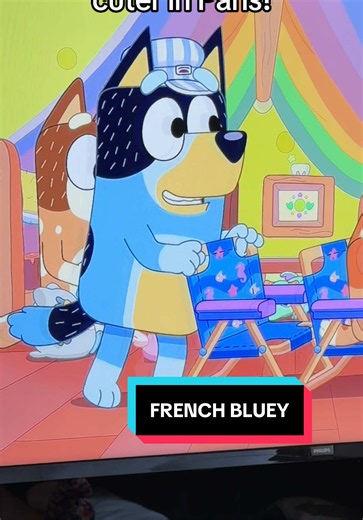 How is Bluey even cuter in Paris? | French Bluey moment