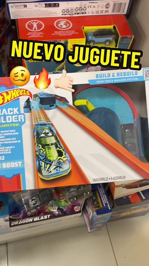 Nuevo juguete para la pista de Hot Wheels