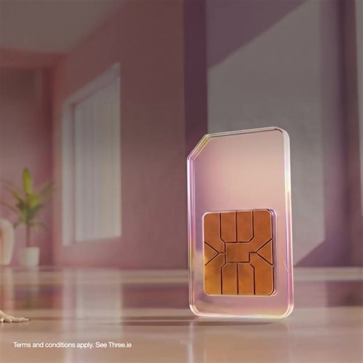 No physical SIM needed — quick and easy setup | Three Ireland