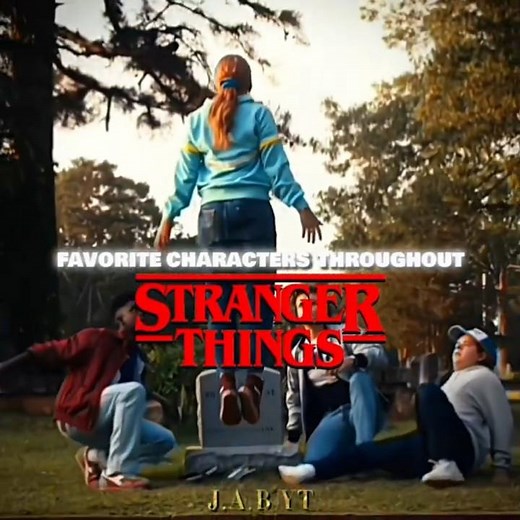 My Favorite Characters Throughout Stranger Things | Season 1 - 4 | Kids - Kyle Dixon & Michael Stein