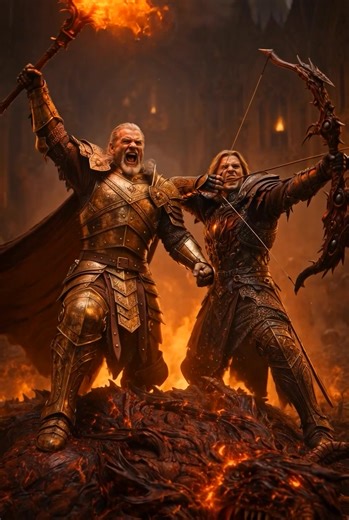 The king of Aden had heard the same name whispered in taverns and temples: Frintezza, the last Emperor of Elmoreden, a ruler who traded his soul for demonic power and was sealed deep within the Last Imperial Tomb. When strange black melodies began drifting from the old catacombs and fields near the village started catching fire without reason, he did not wait for the curse to walk to his doorstep. He gathered a war band at dawn, shield walls in front, archers on the ridges, and mages behind them