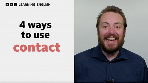 BBC Learning English - Course: English In A Minute / Unit 3 / Session 17 / Activity 1