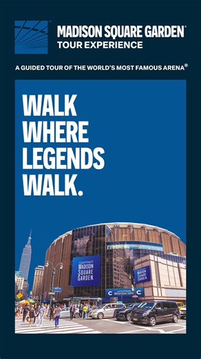 Discover the iconic moments that shaped sports and entertainment history on a guided tour of the World’s Most Famous Arena! | Madison Square Garden