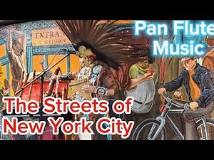 LIVE! Native American Flute Busker in New York City | Captivating Street Performance
