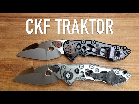 Custom Knife Factory - CKF - Traktor - Initial Impressions and Overview