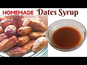 HOW TO MAKE DATES SYRUP ~dried fruit