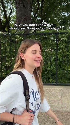 When you say “good morning” instead of “good evening” 🇫🇷